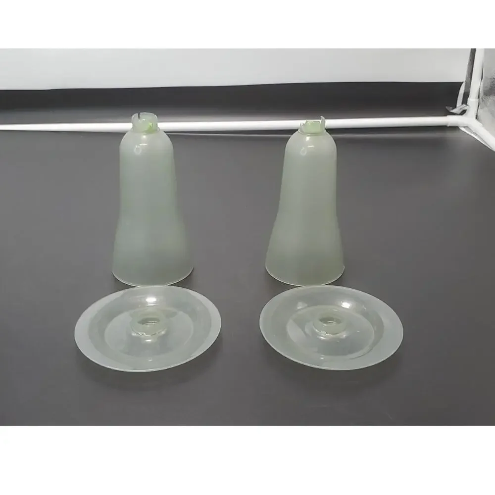 VINTAGE Tupperware Dessert Dishes, (Set of 2)  w/Base NO LIDS 755 754